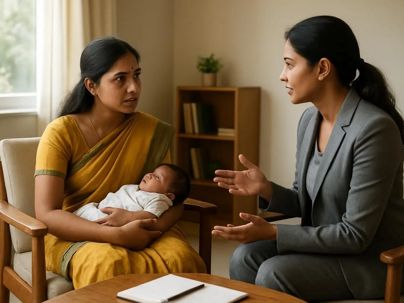 Professional Postpartum Counselling services by MindbloomCochin.link in Kochi, Kerala &mdash; licensed Psychologist provider